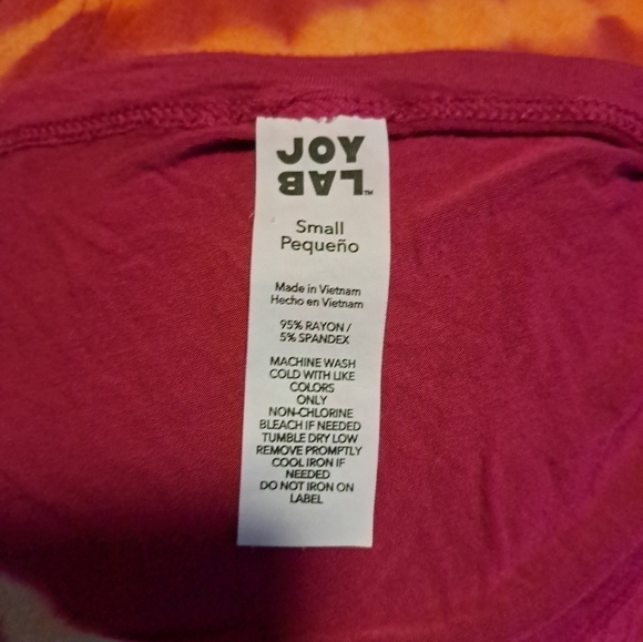 Joy lab tie-dye blouse small 5/$25 - Picture 5 of 5